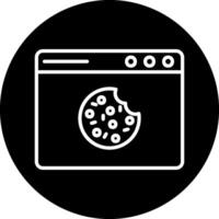 Web Cookies Vector Icon