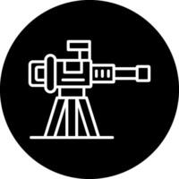 Heavy Machine gun Vector Icon