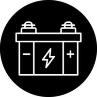 Car Battery Vector Icon