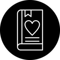 Love Book Vector Icon