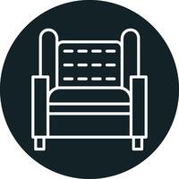 Armchair Vector Icon