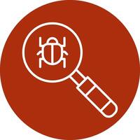 Virus detection Vector Icon