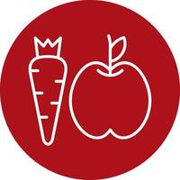 Healthy Food Vector Icon