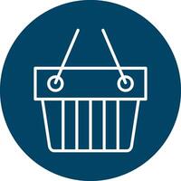 Shopping Basket Vector Icon