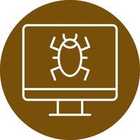 Computer Virus Vector Icon
