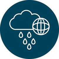 World Rainy day Vector Icon