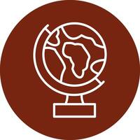 Earth Globe Vector Icon