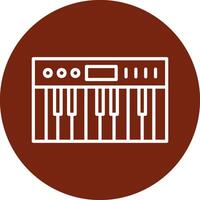 Piano Vector Icon