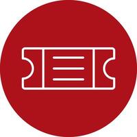 Ticket Vector Icon