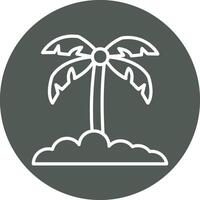 Palm Leaf Vector Icon