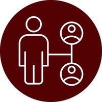 Team Management Vector Icon
