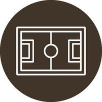 Football Ground Vector Icon