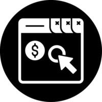 Pay Per Click Vector Icon