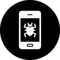 Mobile Virus Vector Icon