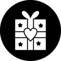 icono de vector de regalo