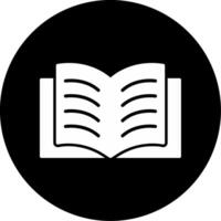 Open Book Vector Icon