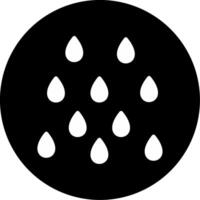 icono de vector de lluvia