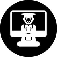 Online Learning Vector Icon