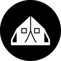 Tent Vector Icon