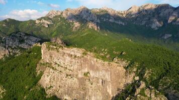 Aerial view of the beautiful nature of Bosnia and Herzegovina. Travel concept. video