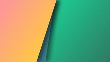 Abstract papercut animation background video