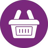 Shopping Basket Vector Icon