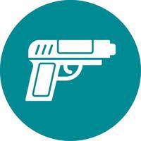 icono de vector de pistola