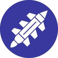 Missile Rocket Vector Icon