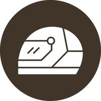 Racing Helmet Vector Icon