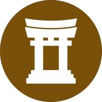 Torii Gate Vector Icon