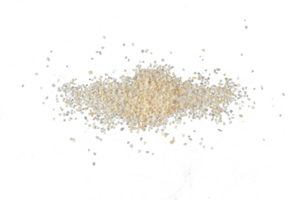 abstrakt sand spannmål partikel isolerat element png