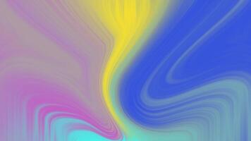 Smooth gradient background with smooth gradient animation of purple, blue, yellow and light blue colors video