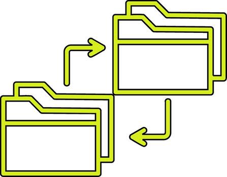 Data Copy Vector Icon