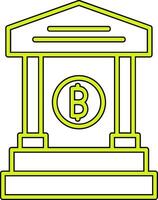 icono de vector de banco