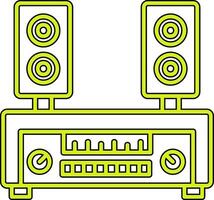 icono de vector de altavoces