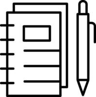 Notebook Vector Icon