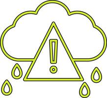 Weather Alert Vector Icon