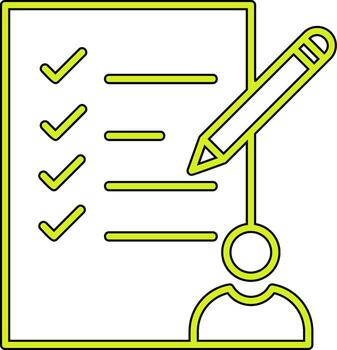 icono de vector de tarea