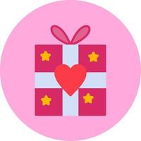 icono de vector de regalo