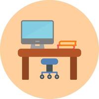 Desk Vector Icon