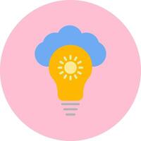 Cloud Idea Vector Icon