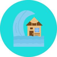 Tsunami Vector Icon