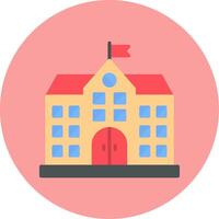 University Building Vector Icon