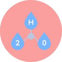 H2o Vector Icon