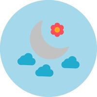 Moon Vector Icon