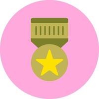 Military Badge Vector Icon