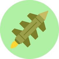 Missile Rocket Vector Icon