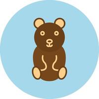 Teddy Bear Vector Icon