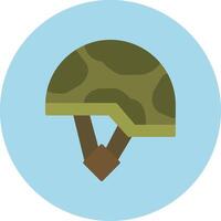 Military Helmet Vector Icon