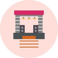 Stage Vector Icon